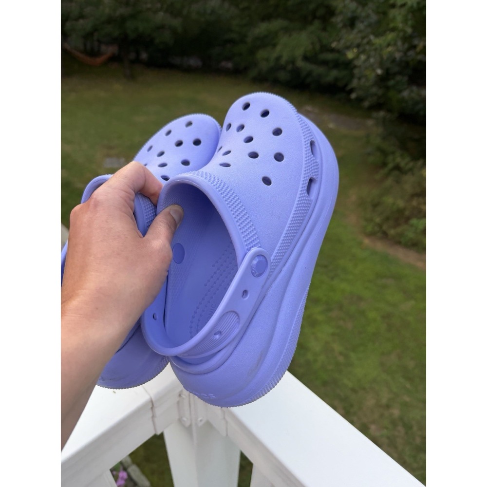 CROCS Lilac Comfort Foam Clogs for Women - Picture 5 of 7
